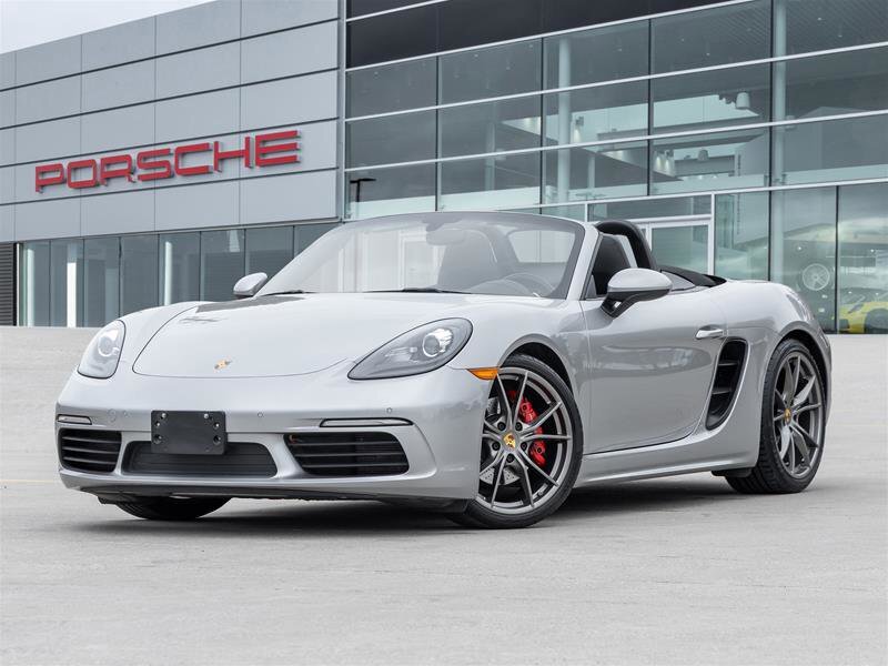 2017 Porsche 718 Boxster S Premium Pkg|Sport Chrono Pkg|PASM Sport Suspensi