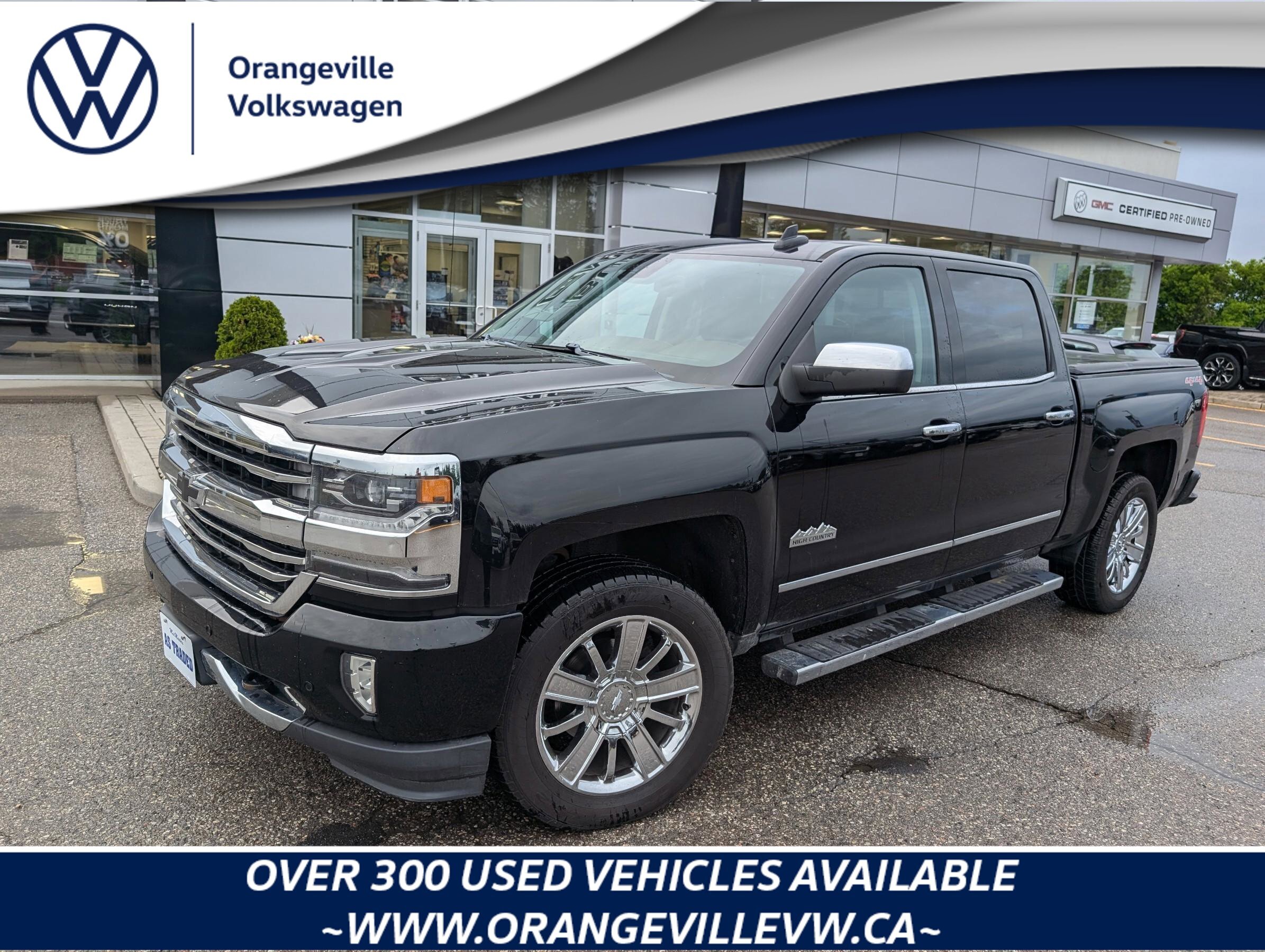 2016 Chevrolet Silverado 1500 High CountryHIGH COUNTRY, CREW, 4X4, 5.3L, NAV, RO