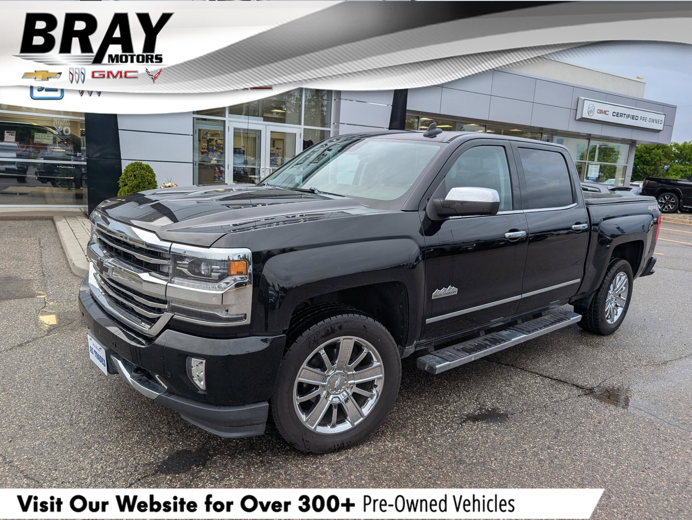 2016 Chevrolet Silverado 1500 High CountryHIGH COUNTRY, CREW, 4X4, 5.3L, NAV, RO