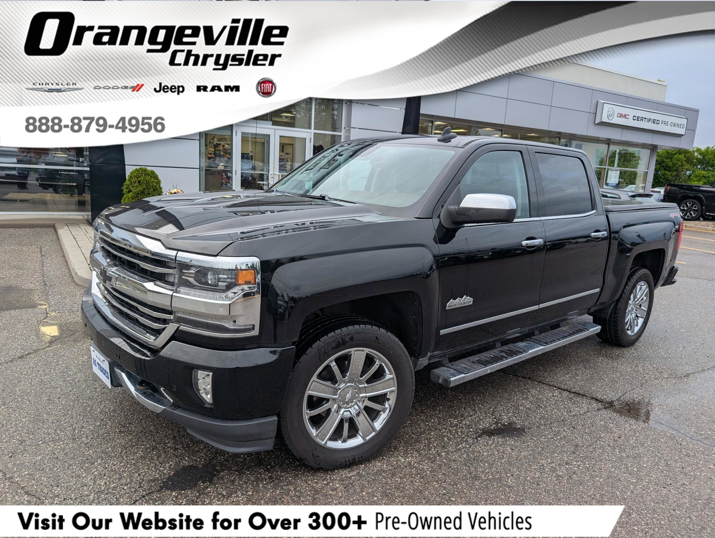 2016 Chevrolet Silverado 1500 High CountryHIGH COUNTRY, CREW, 4X4, 5.3L, NAV, RO