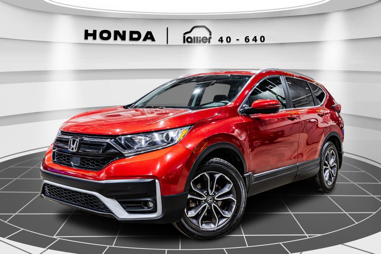 2020 Honda CR-V EX-L UN SEUL PROPRIO + BAS KILO + TOIT OUVRANT