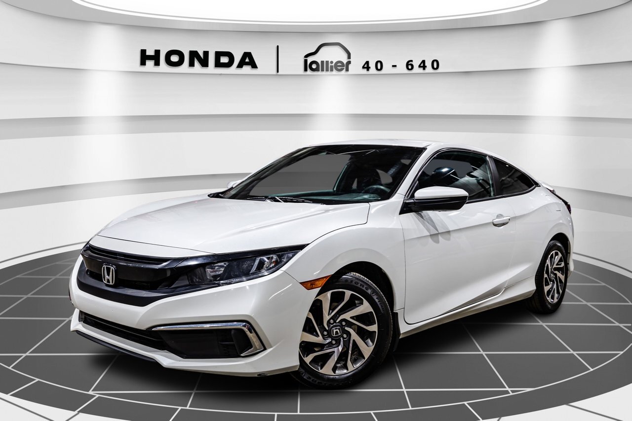 2020 Honda Civic Coupe LX JAMAIS ACCIDENTÉ + UN SEUL PROPRIO + AUTOMATIQU