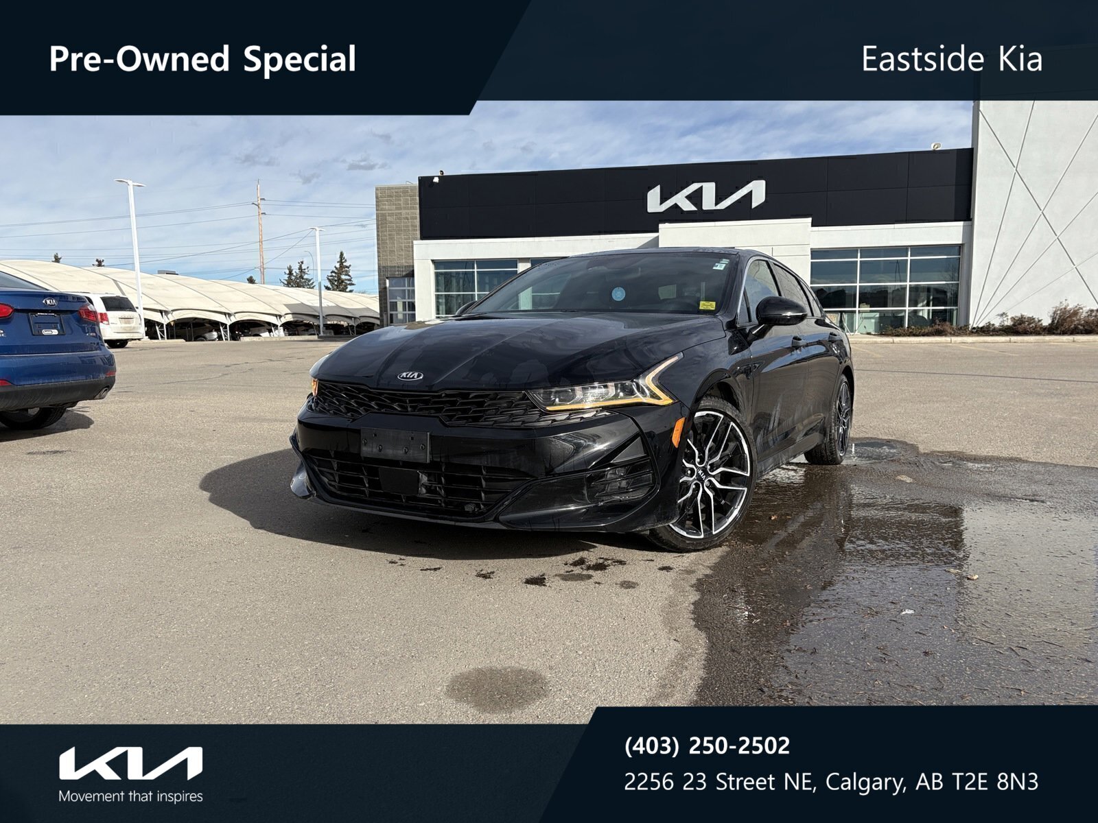 2021 Kia K5 GT FWD | 290HP | Heated and Cooled Seats | Pano Su