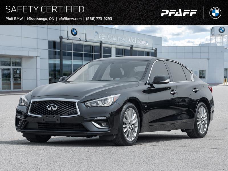2019 Infiniti Q50 3.0t LUXE /Leather/Navi/CleanCarfax/ServiceRecords