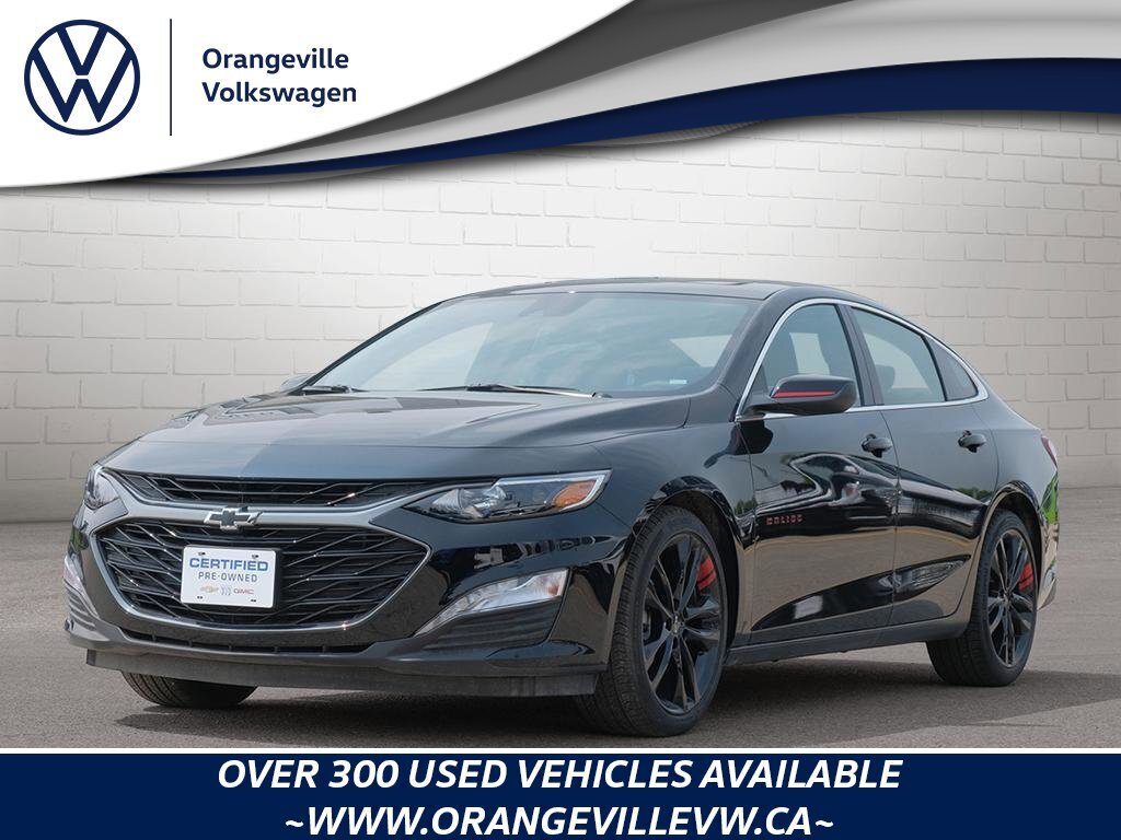 2022 Chevrolet Malibu LTLT REDLINE, 1.5T, HEATED LEATHER, ROOF, GM COMPA