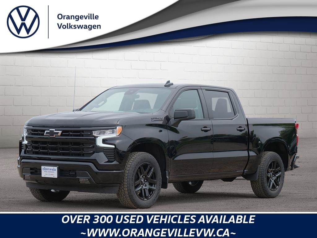 2023 Chevrolet Silverado 1500 RSTRST, CREW, Z71, 4X4, 5.3L, 1-OWNER, CLEAN CARFA