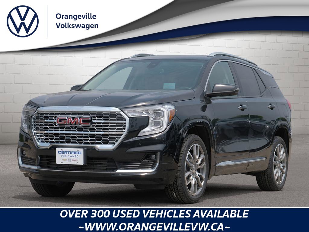 2022 GMC Terrain DenaliDENALI, 1.5T, NAV, ROOF, HTD/COOL, 1-OWNER!