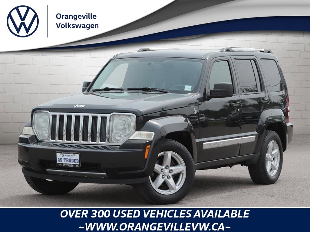 2010 Jeep Liberty LimitedLIMITED, V6, 4X4, HEATED LEATHER, AS-TRADED