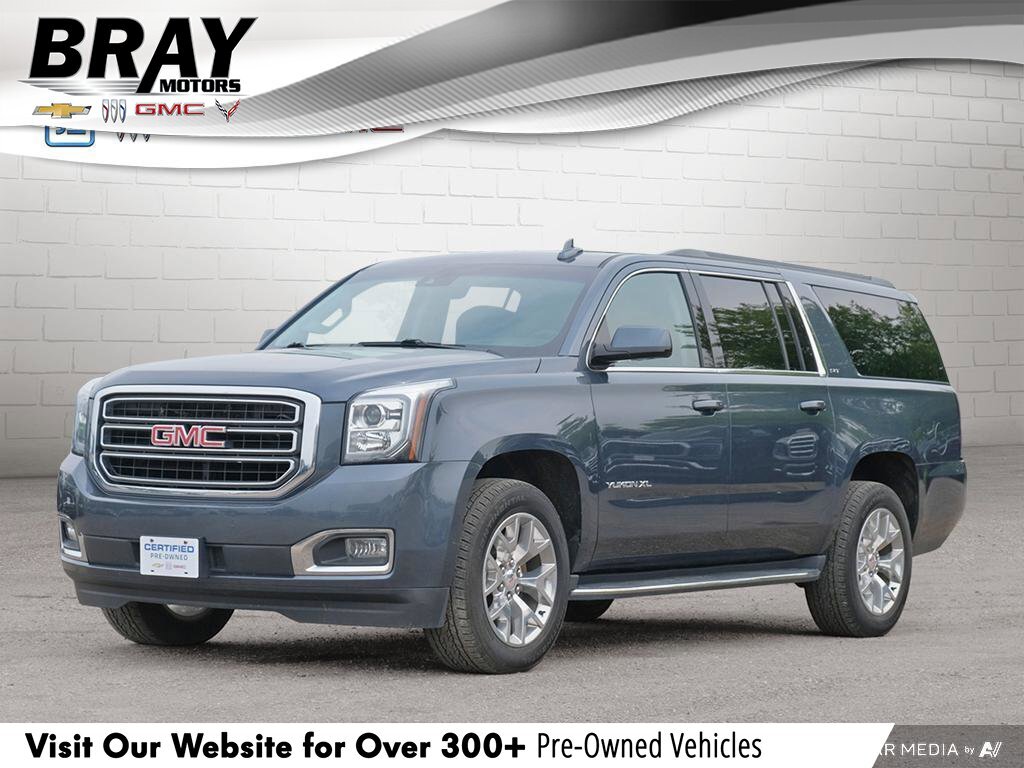2019 GMC Yukon XL SLTSLT, 5.3L, 7-PASS, NAV, ROOF, DVD, GOOD KMS!