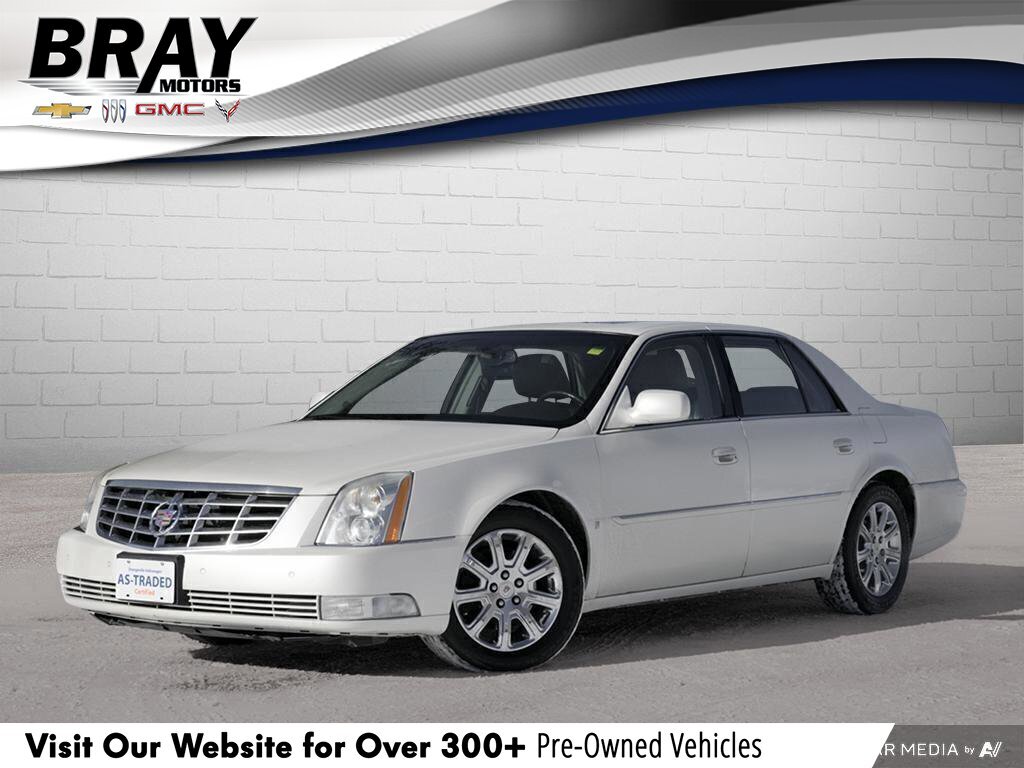 2008 Cadillac DTS AS-TRADED, LEATHER, SUNROOF, CLEAN!
