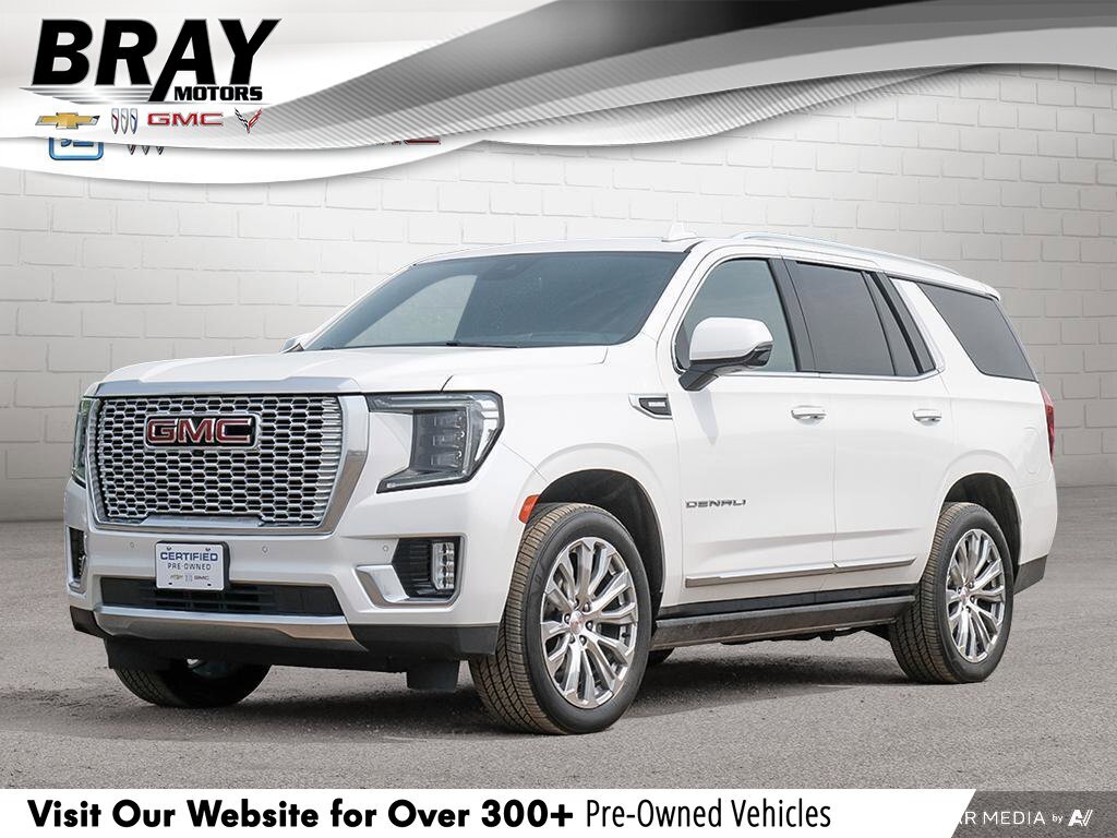 2023 GMC Yukon DenaliDENALI, DURAMAX, 4X4, NAV, ROOF, 1-OWNER, CL