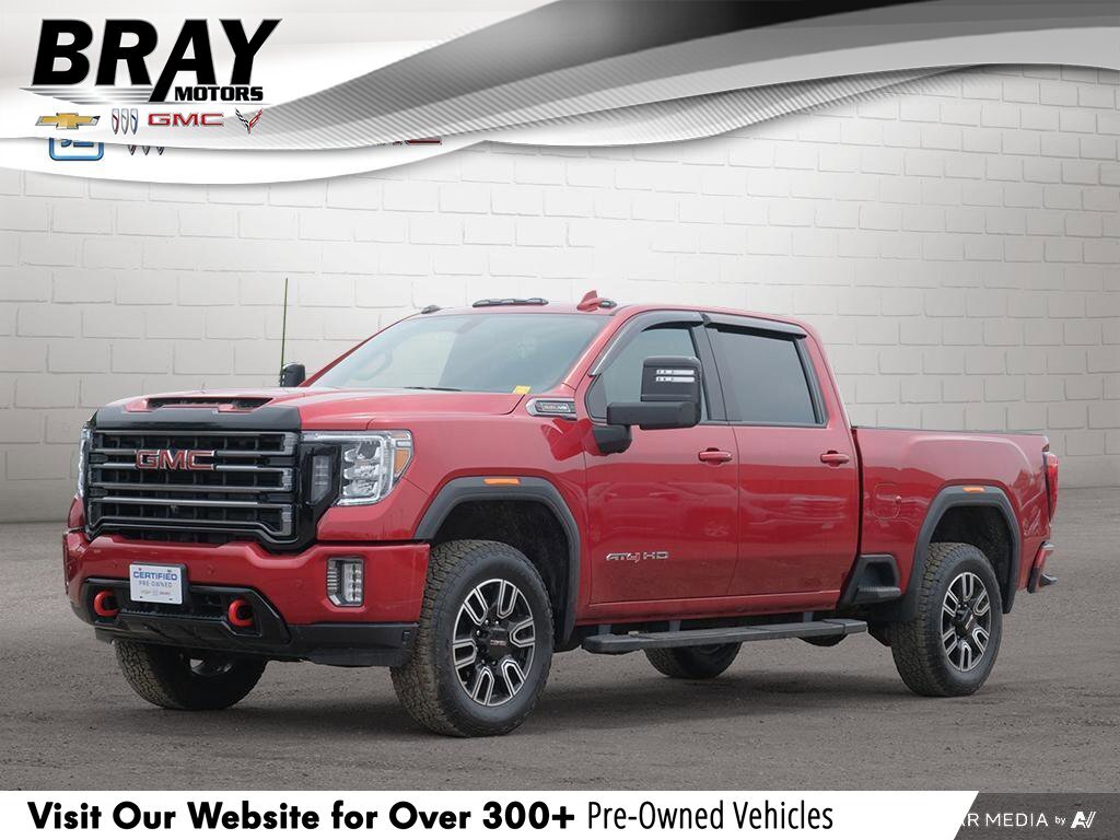 2023 GMC SIERRA 2500HD AT4AT4 HD, 6.6L GAS V8, NAV, ROOF, LOADED, 1-OWNER