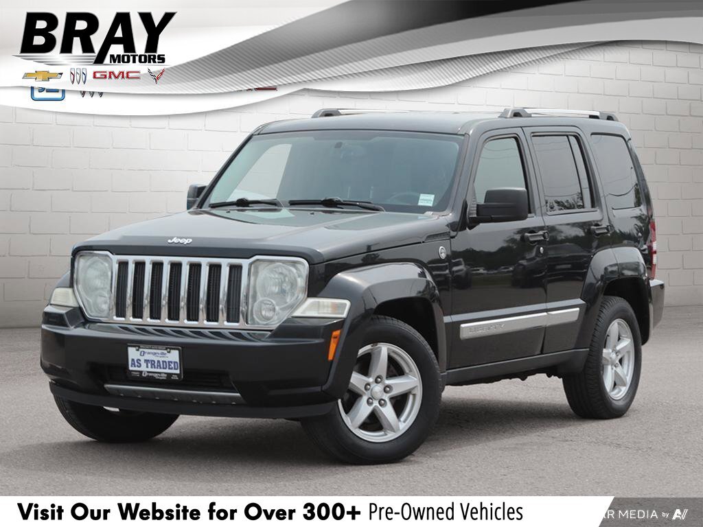 2010 Jeep Liberty LimitedLIMITED, V6, 4X4, HEATED LEATHER, AS-TRADED