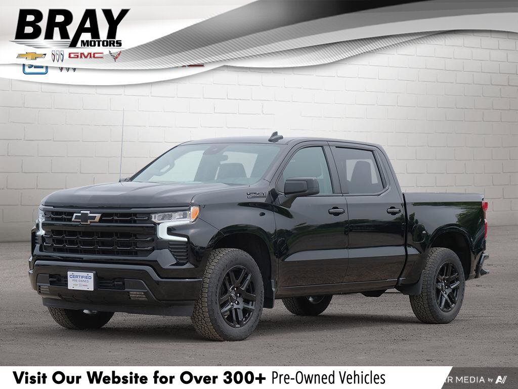 2023 Chevrolet Silverado 1500 RSTRST, CREW, Z71, 4X4, 5.3L, 1-OWNER, CLEAN CARFA