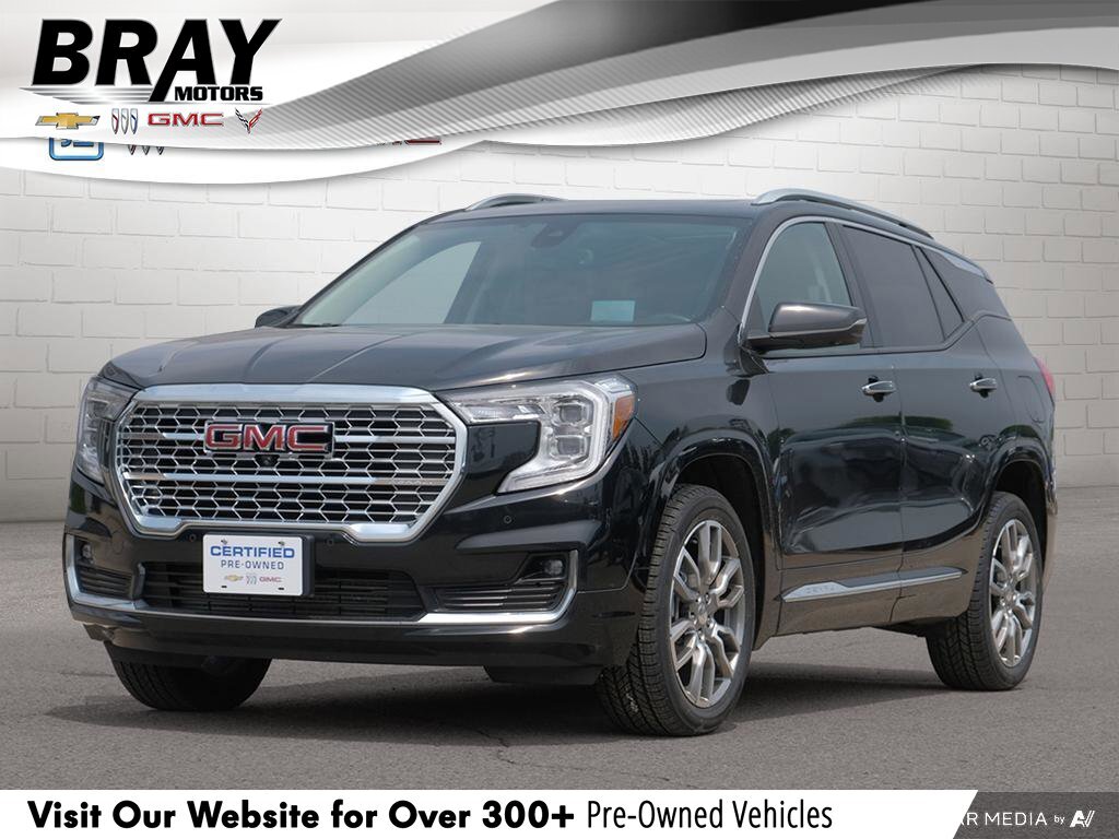 2022 GMC Terrain DenaliDENALI, 1.5T, NAV, ROOF, HTD/COOL, 1-OWNER!