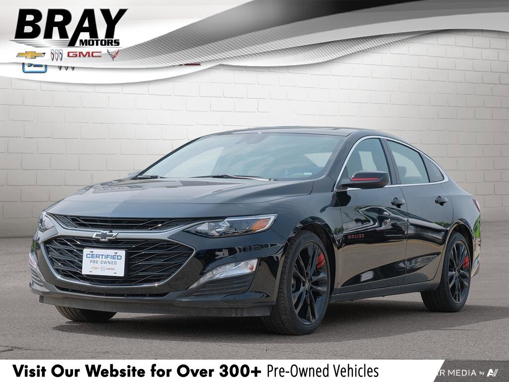 2022 Chevrolet Malibu LTLT REDLINE, 1.5T, HEATED LEATHER, ROOF, GM COMPA