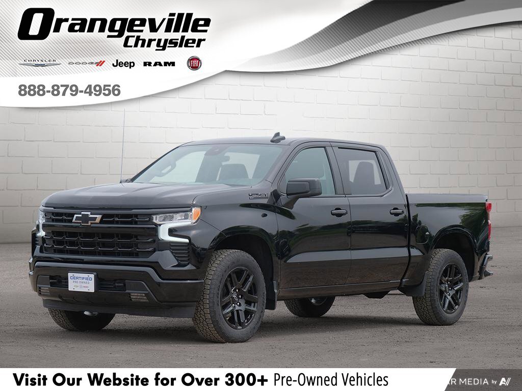 2023 Chevrolet Silverado 1500 RSTRST, CREW, Z71, 4X4, 5.3L, 1-OWNER, CLEAN CARFA