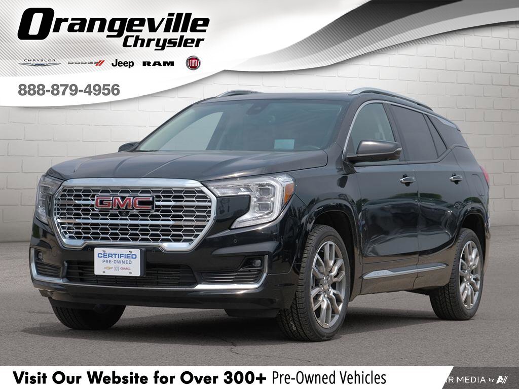 2022 GMC Terrain DenaliDENALI, 1.5T, NAV, ROOF, HTD/COOL, 1-OWNER!