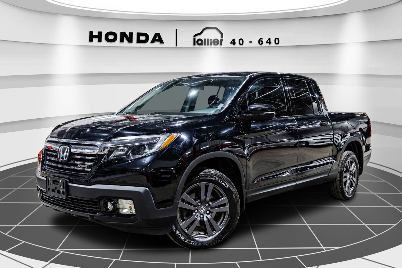 2019 Honda Ridgeline Sport TRES PROPRE+MAGS+TOIT OUVRANT