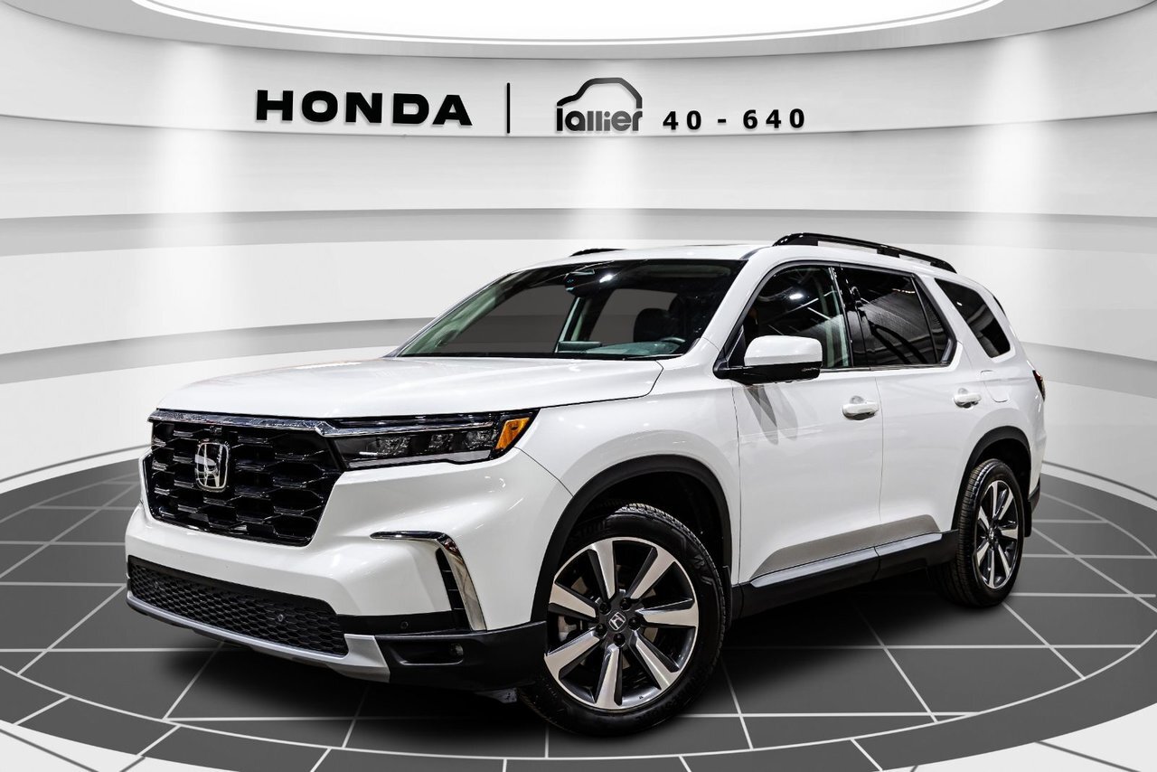 2024 Honda Pilot Touring JAMAIS ACCIDENTÉ + UN SEUL PROPRIO + PROTE