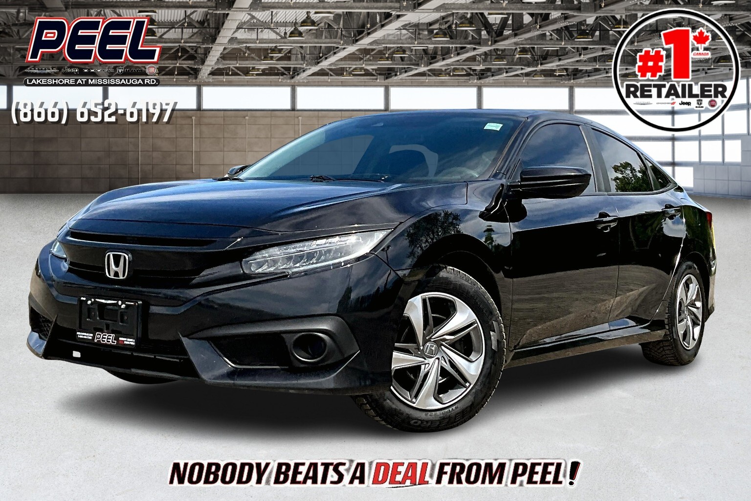 2019 Honda Civic Sedan LX 6Spd Manual | Honda Sensing | FWD