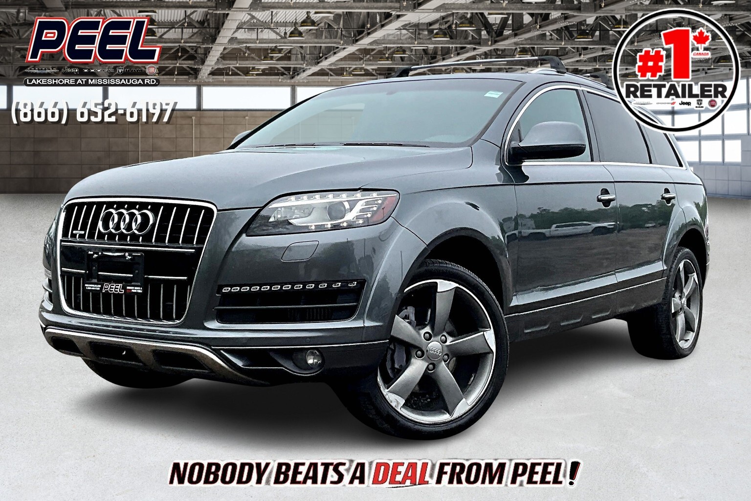 2015 Audi Q7 Progressiv TDI Diesel | 7 Seat | AS IS | AWD