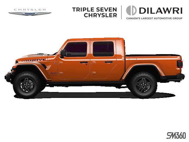 2025 Jeep Gladiator MOJAVE X All-Weather Floor Mats