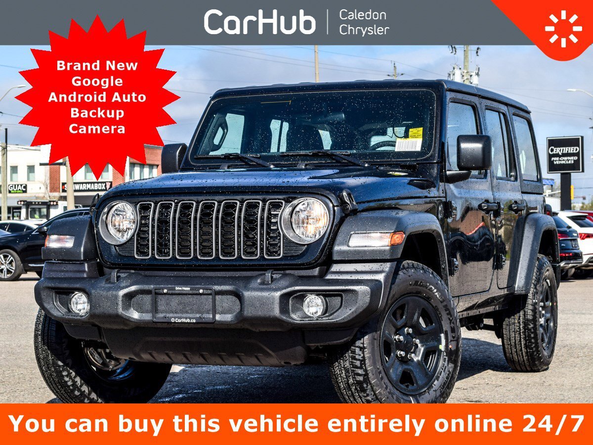 2025 Jeep Wrangler Sport Freedom Top 12.3Display Bluetooth