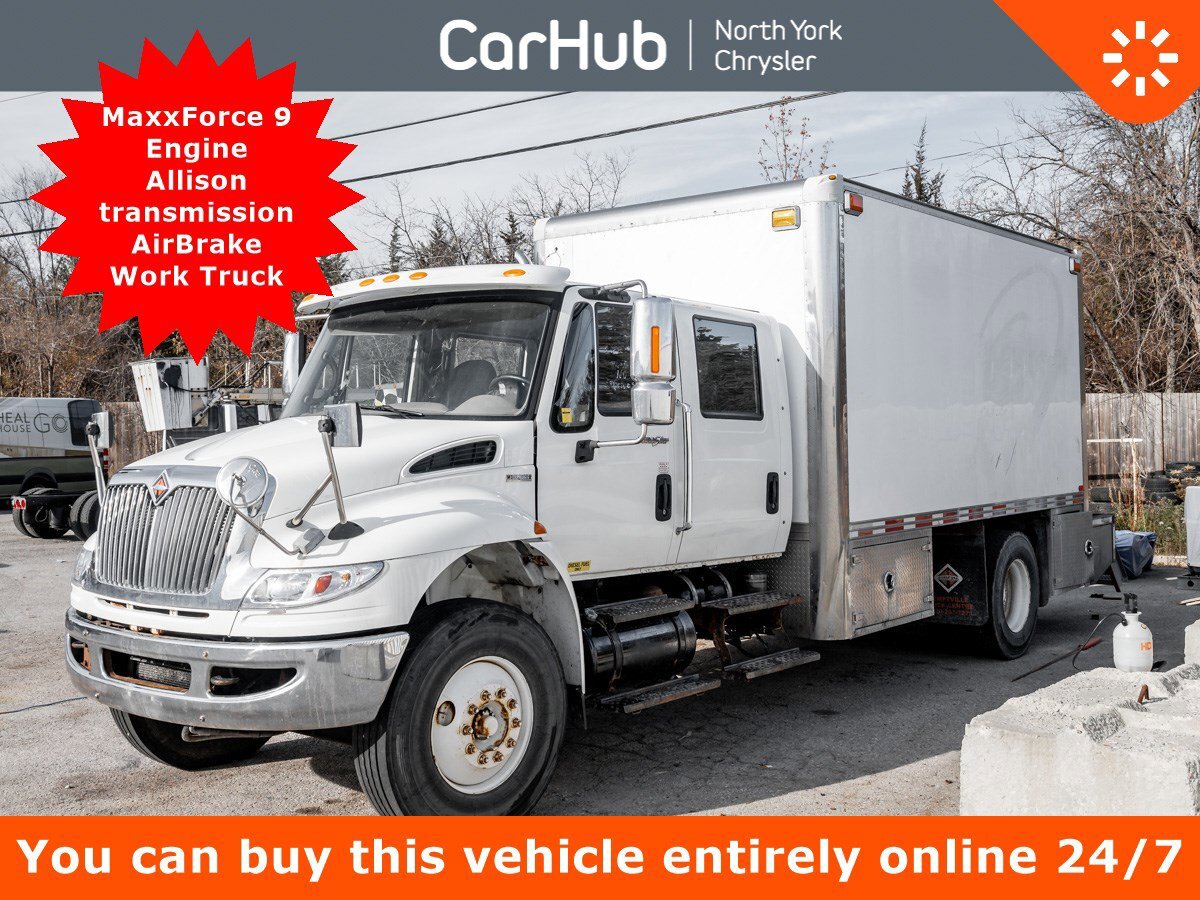2009 International DuraStar Double Cab MaxxForce 9 Engine Allison transmission