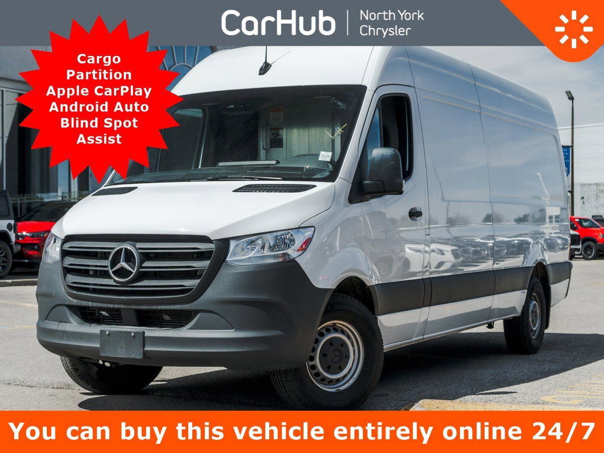 2023 Mercedes-Benz Sprinter Cargo Van 2500 High Roof I4 Gas 170 Cargo Partition