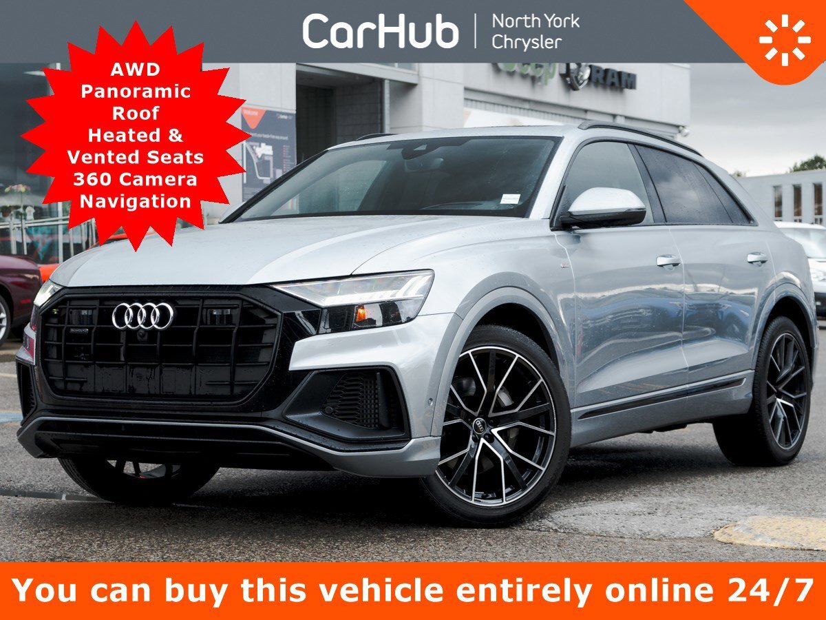 2023 Audi Q8 Technik AWD Pano Roof Heated Vented Seats Heated W