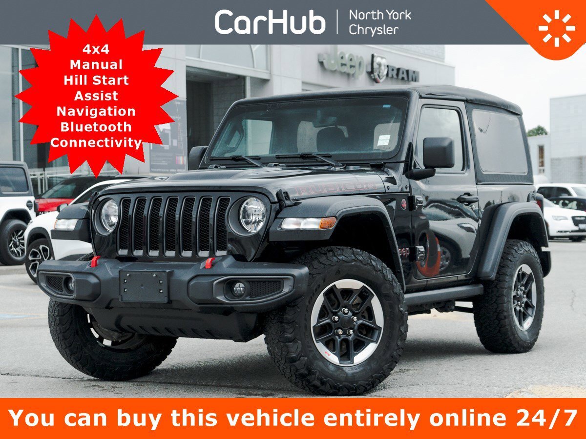 2022 Jeep Wrangler Rubicon 4x4 Manual Hill Start Assist Navi Bluetoot