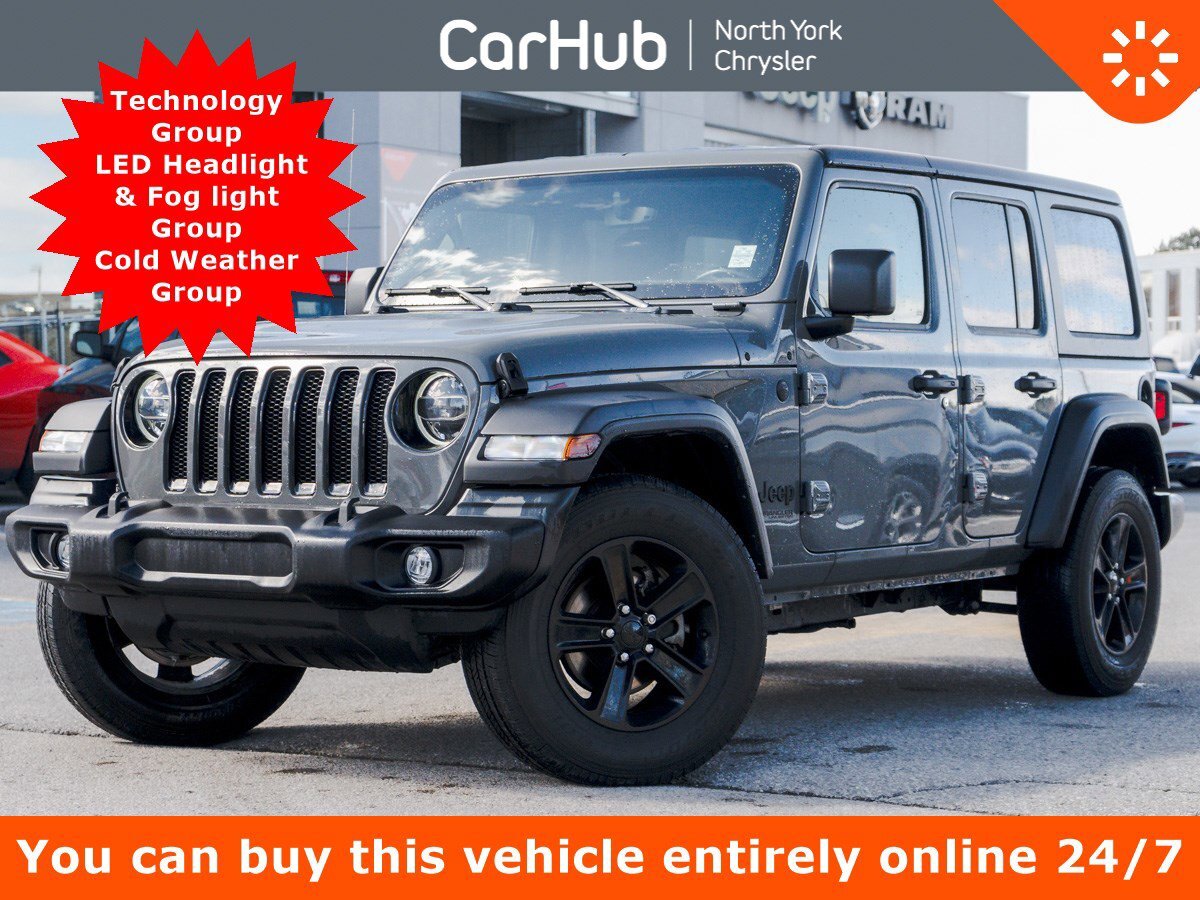 2022 Jeep Wrangler Unlimited Sport Altitude Technology Group LED Head