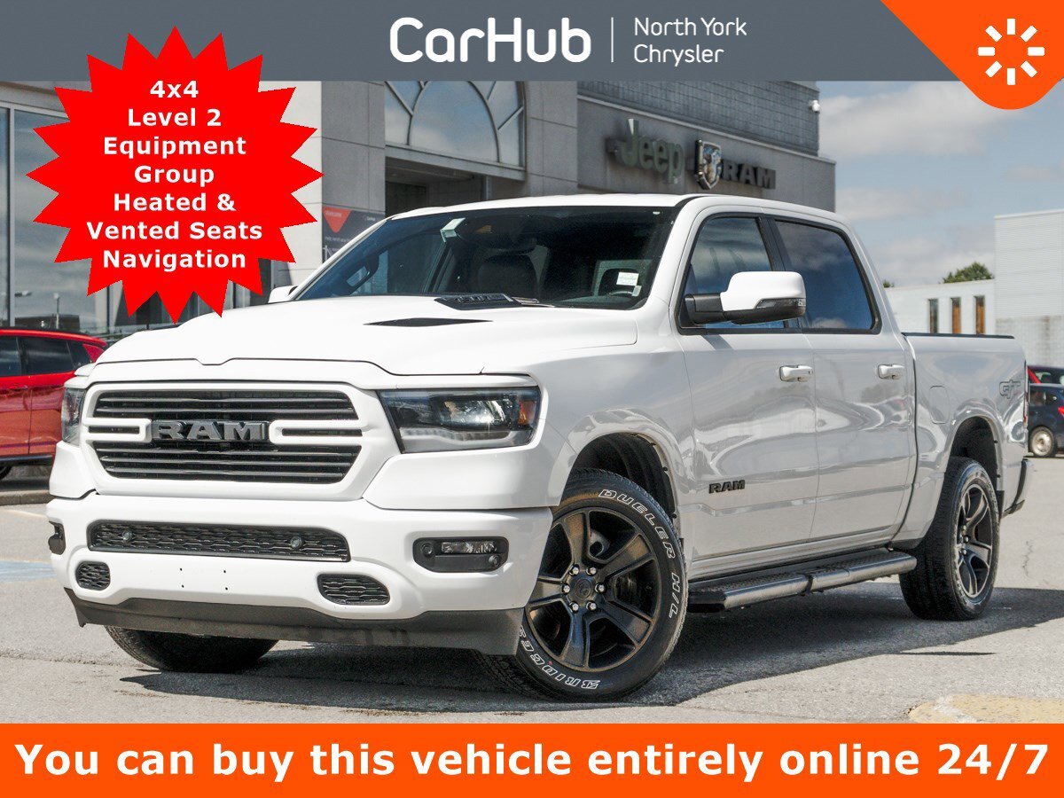 2023 Ram 1500 Sport GT 4x4 Level 2 Equipment Group Heated & Vent