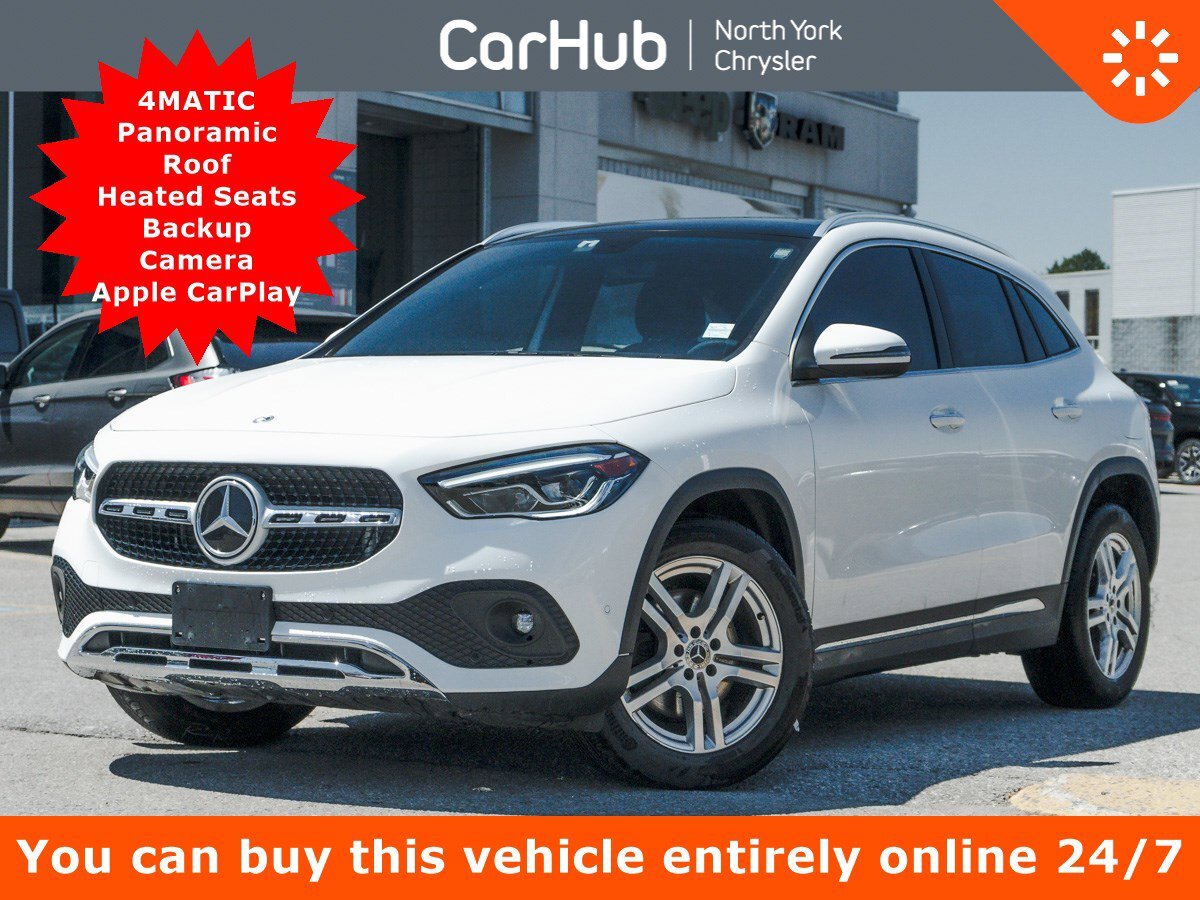 2022 Mercedes-Benz GLA 250 4MATIC Panoroof Heated Seats Backup Cam Apple 