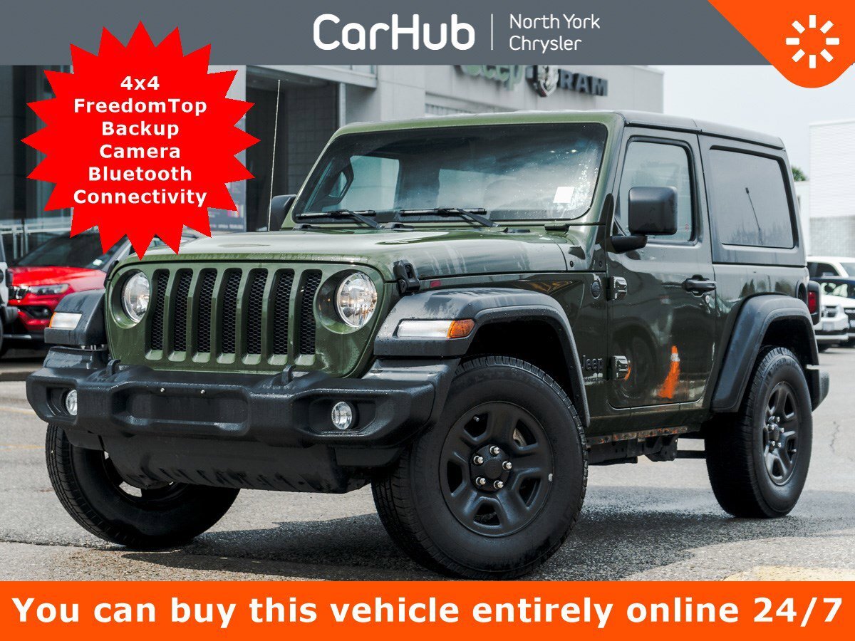 2022 Jeep Wrangler Sport 4x4 FreedomTop Backup Camera Bluetooth Conne