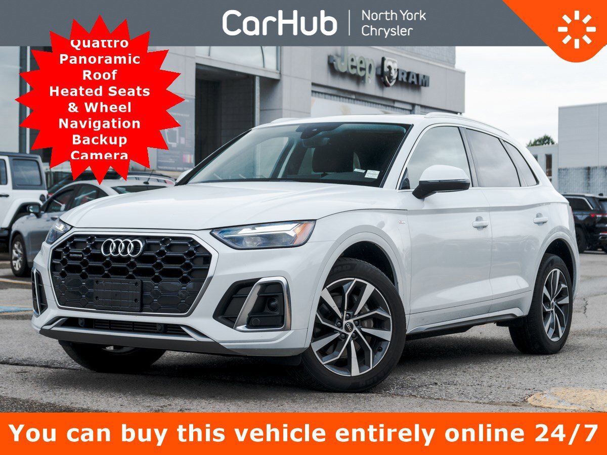 2023 Audi Q5 Progressiv Quattro Panoroof Heated Seats & Wheel N