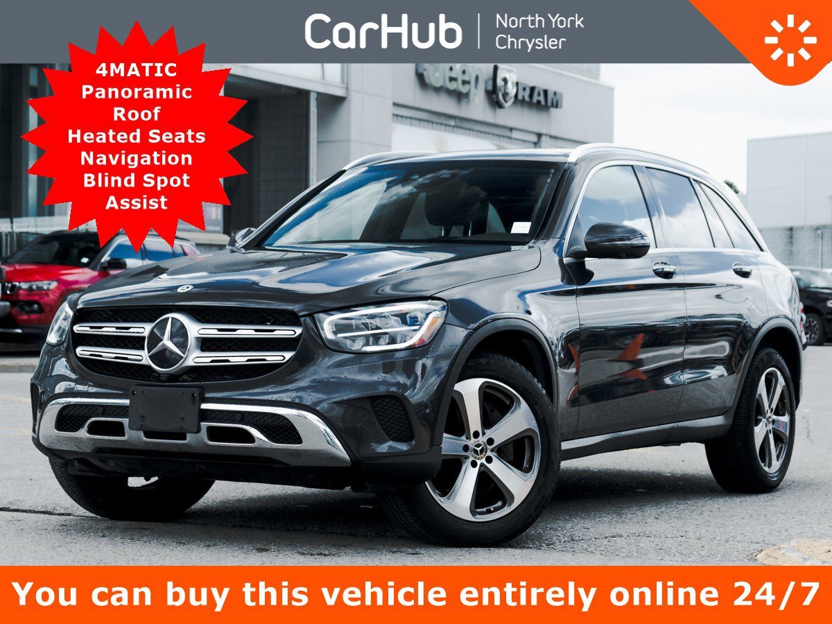 2020 Mercedes-Benz GLC 300 4MATIC Panoroof Heated Seats Navi Blind Spot