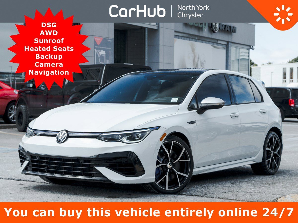 2024 Volkswagen Golf R DSG Sunroof Heated Seats Backup Cam Navi  Bluetoot