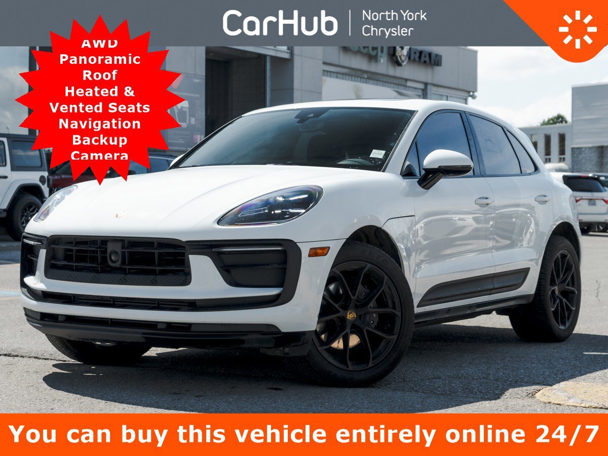 2025 Porsche Macan AWD Panoroof Heated Vented Seats Navi Backup Cam