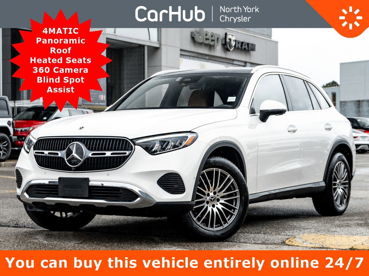 2024 Mercedes-Benz GLC 300 4MATIC Panoroof Heated Seats 360 Cam Blind Spo