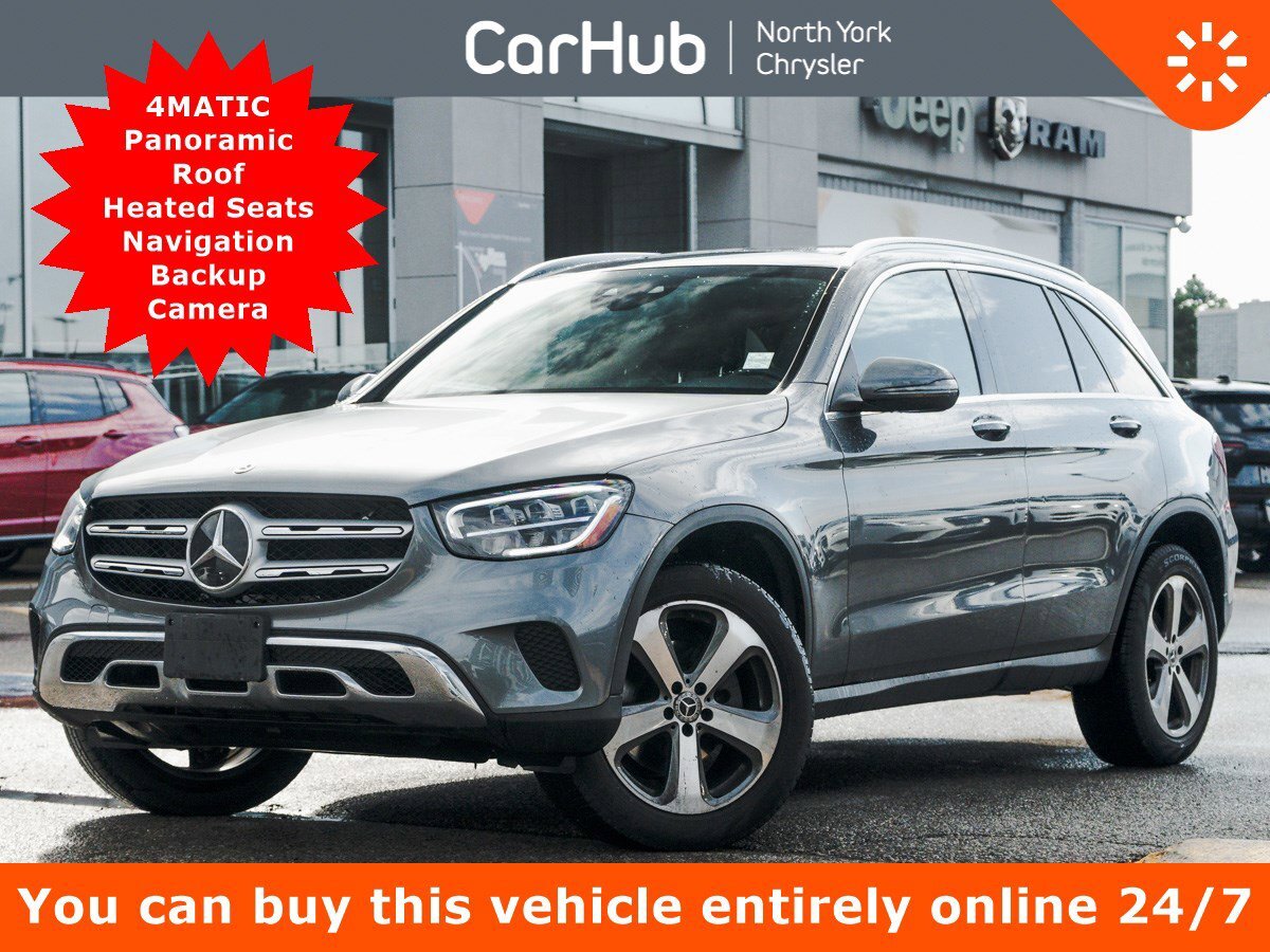 2021 Mercedes-Benz GLC 300 4MATIC Pano Roof Heated Seats Navi Backup Cam