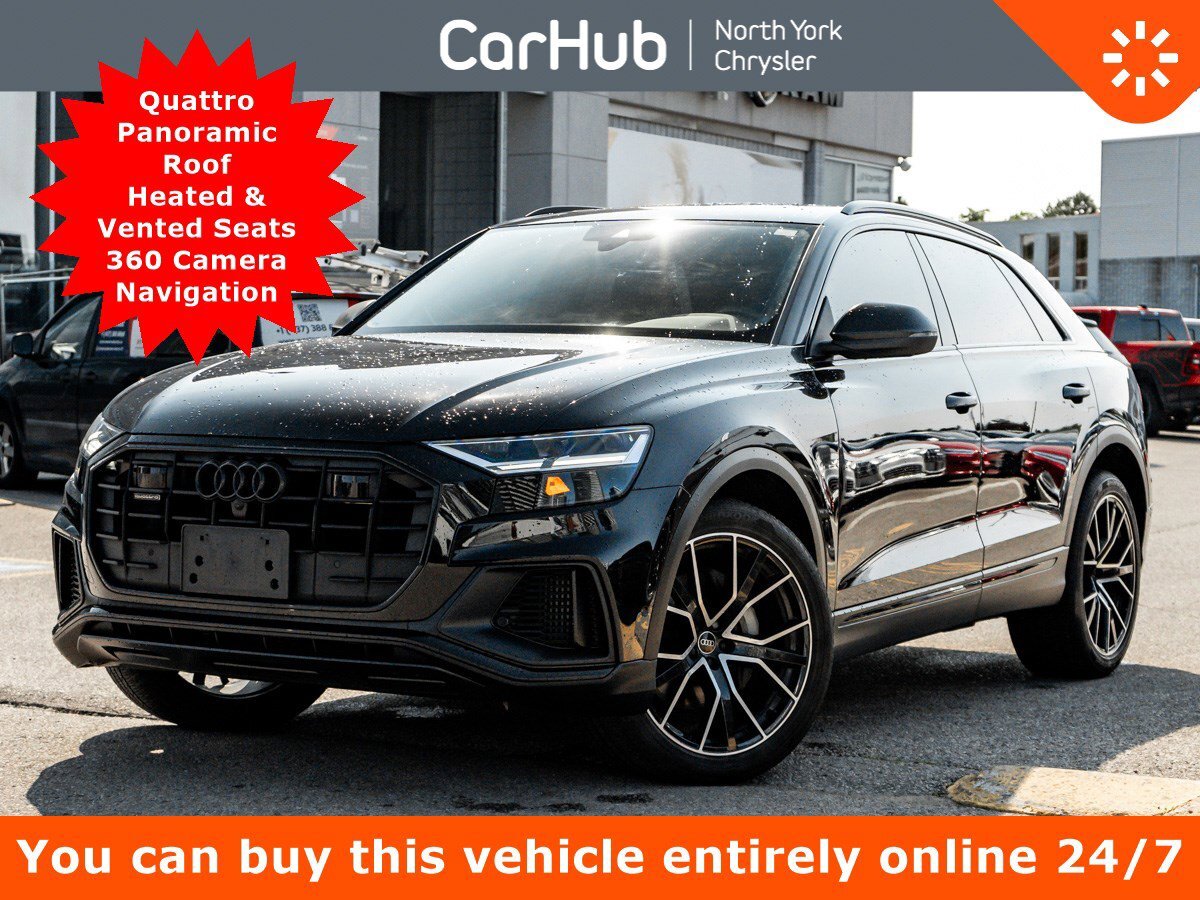 2021 Audi Q8 Progressiv Quattro Panoroof Heated Vented Seats 36