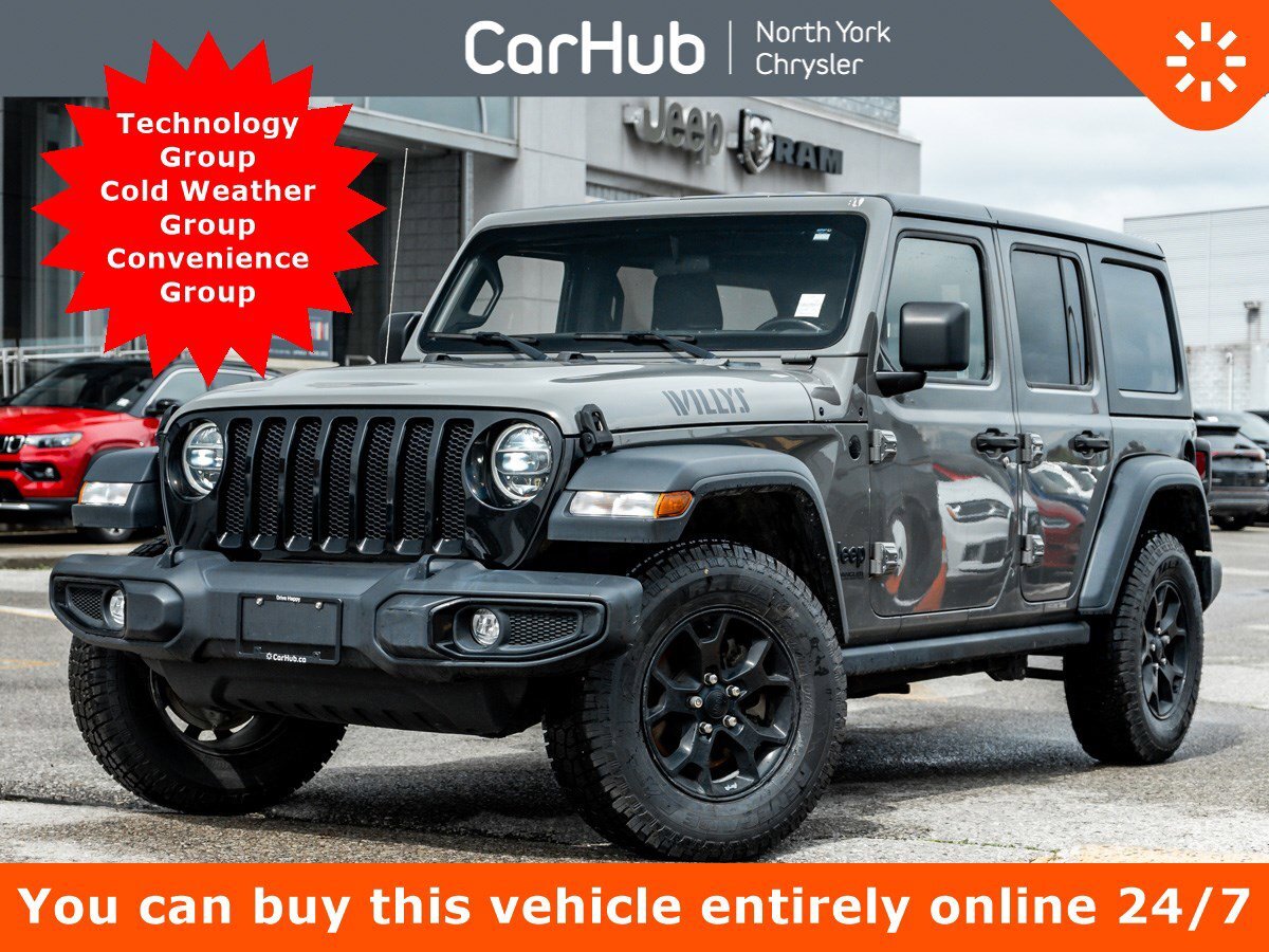 2021 Jeep Wrangler Unlimited Willys Technology Group Cold Weather Gro