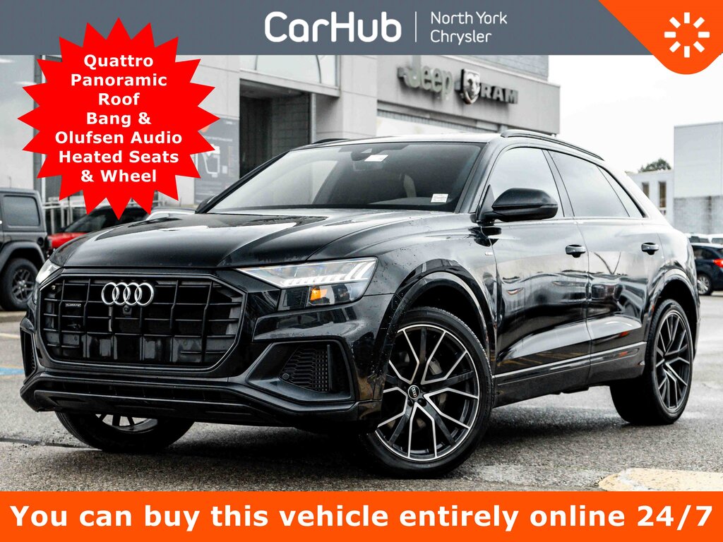 2023 Audi Q8 Progressiv Quattro Panoroof Bang & Olufsen Heated