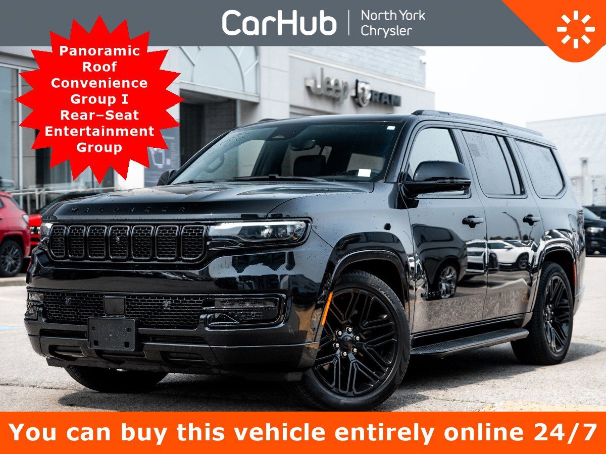 2024 Jeep Wagoneer Series II Carbide Panoroof Convenience Group I Rea