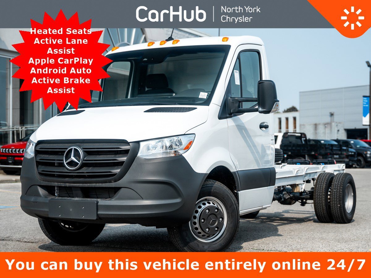 2024 Mercedes-Benz Sprinter Cab Chassis 4500 Standard Roof 170 Heated Seats Active Lane As