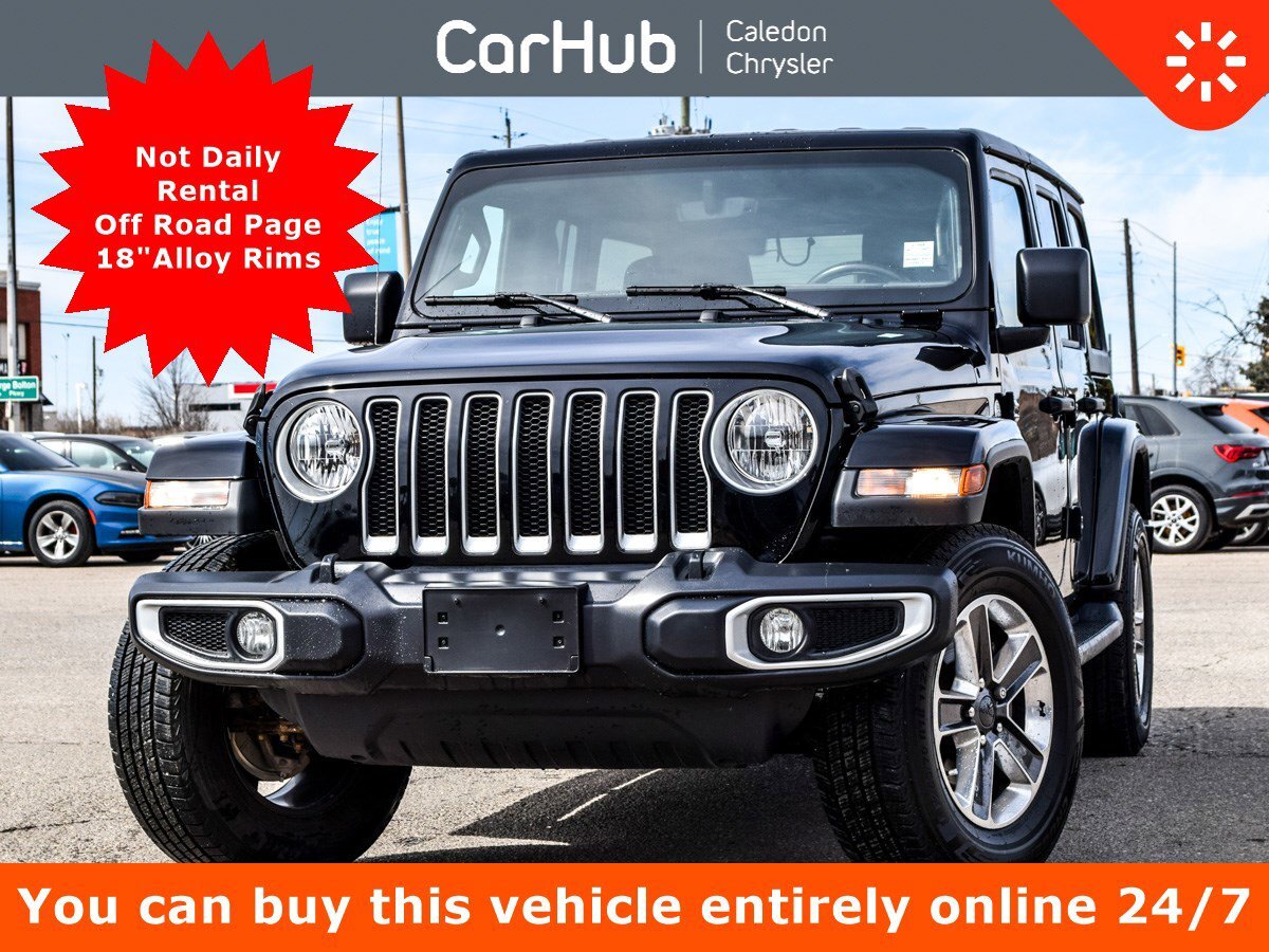 2021 Jeep Wrangler Unlimited Sahara Freedom Top Navi 18Alloy