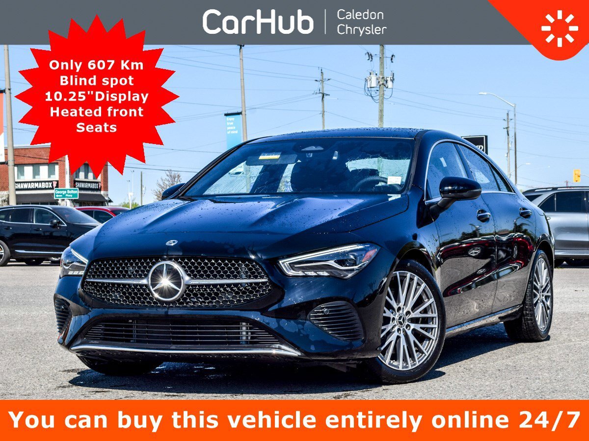 2025 Mercedes-Benz CLA CLA 250 4Matic Only 607 Km Pano Sunroof 18Alloy