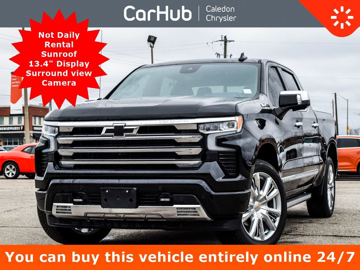 2023 Chevrolet Silverado 1500 High Country 4WD Crew Cab 147 Sunroof 13.4Display